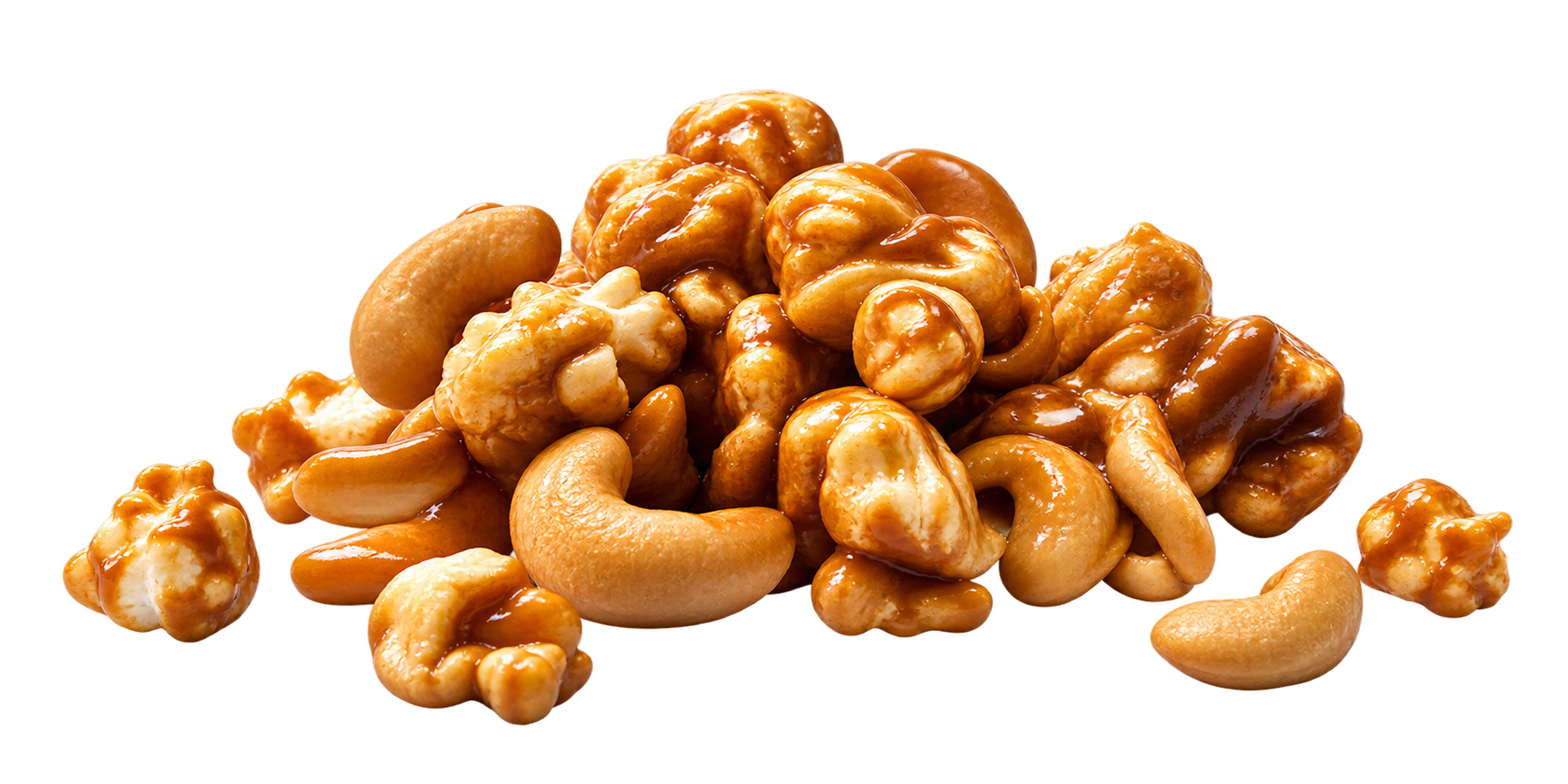 PopParadise Caramel Cashew gourmet popcorn
