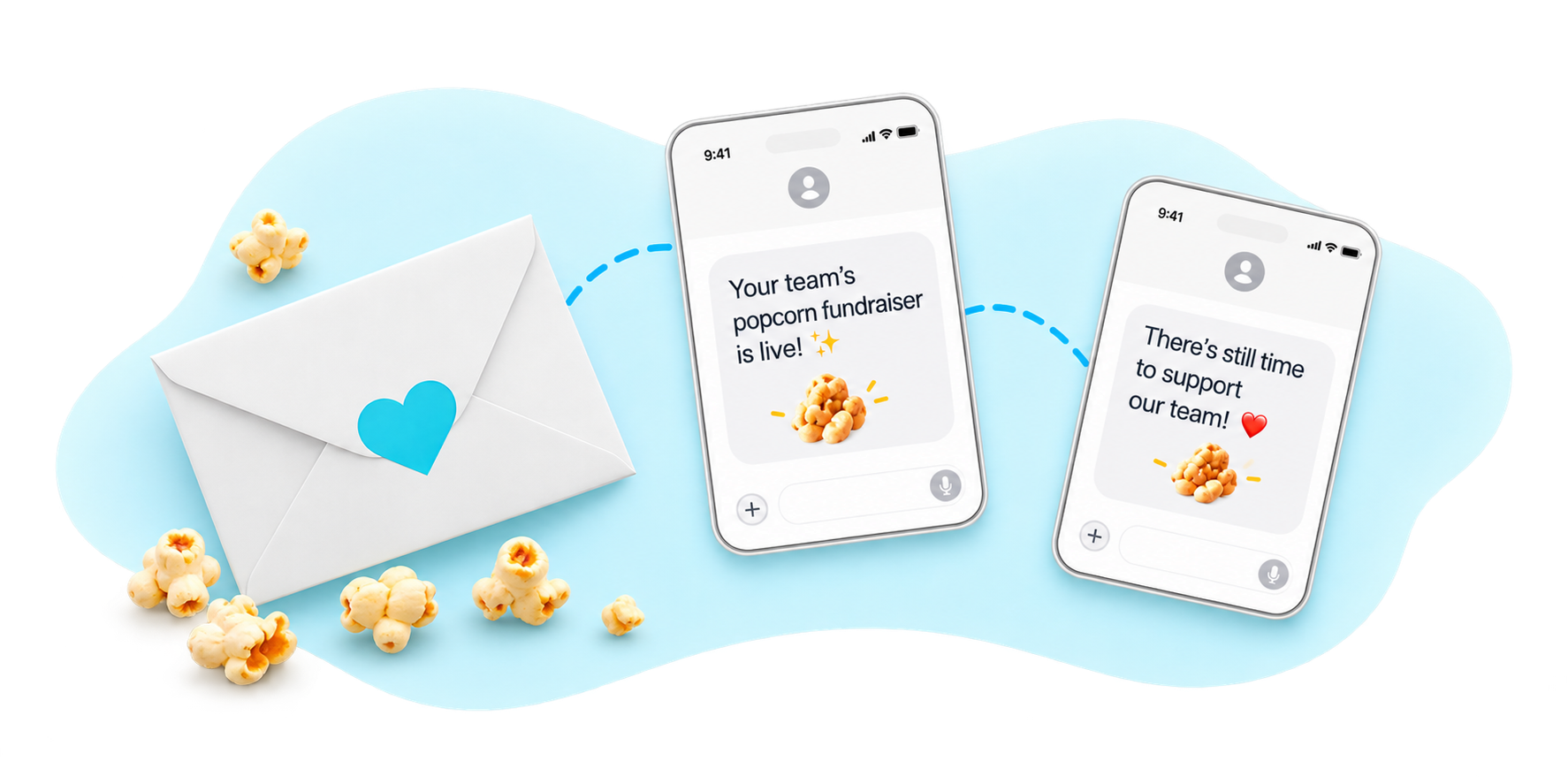 Personal invitation and scheduled reminder messages